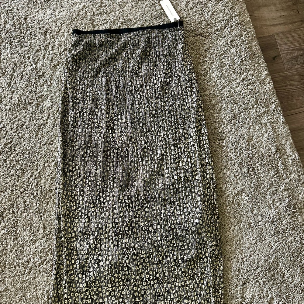 MAEVE Cheetah Print Skirt